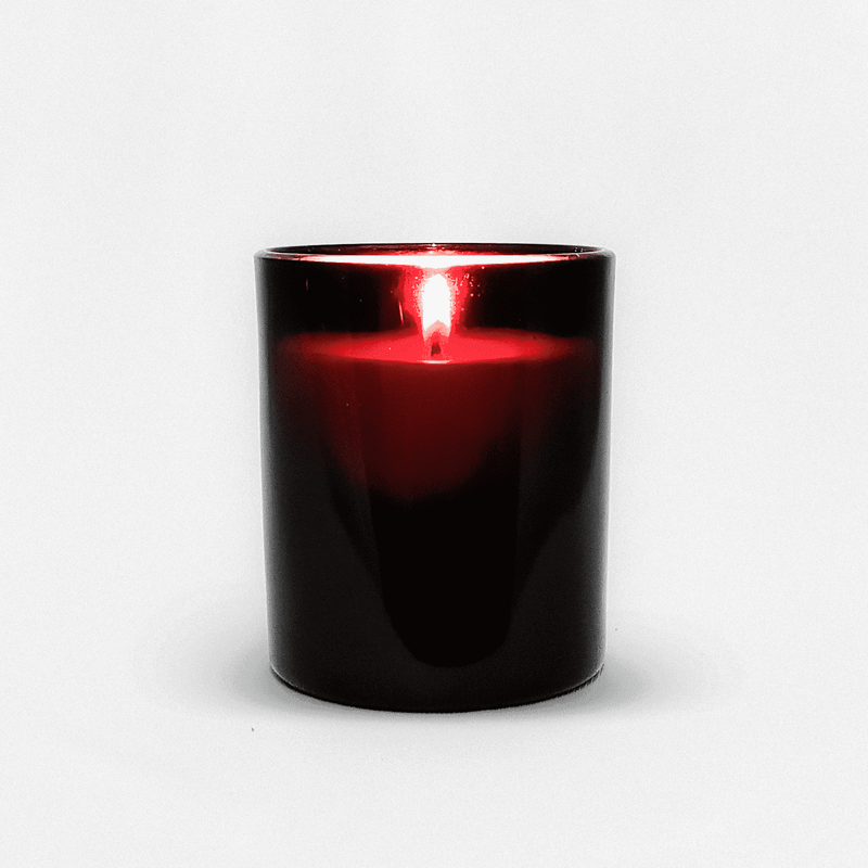 Romantic Amber Romance Soy Wax Black Jar Candle